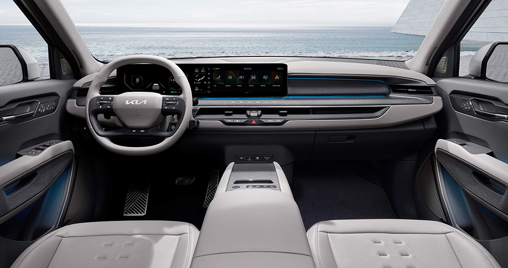Kia EV9: Interior amplio y versátil